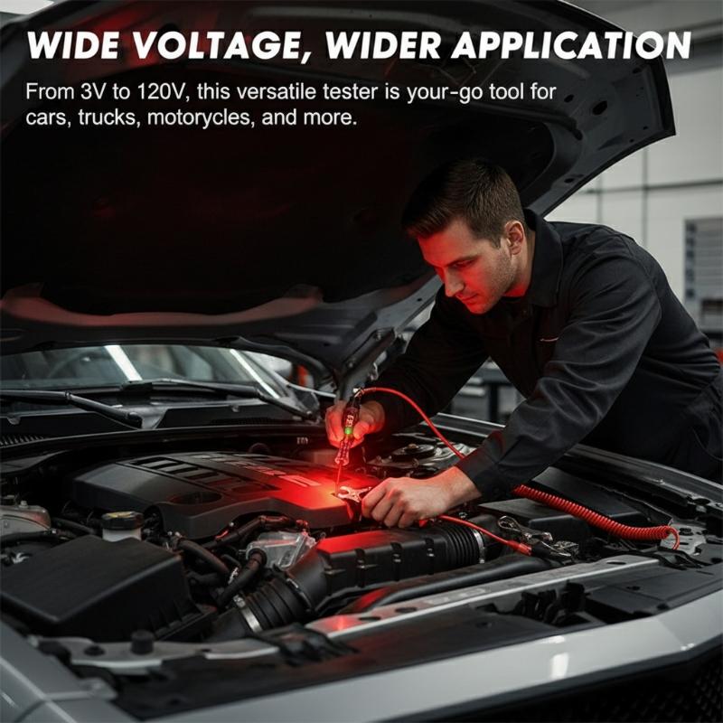 Workshop Electric Tools - قلم اختبار الجهد الكهربائي 3 فولت