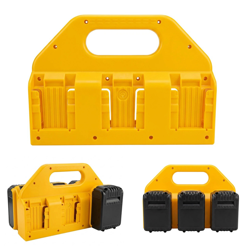 Workshop Electric Tools - حامل تخزين بطارية ديوالت 18 فولت،