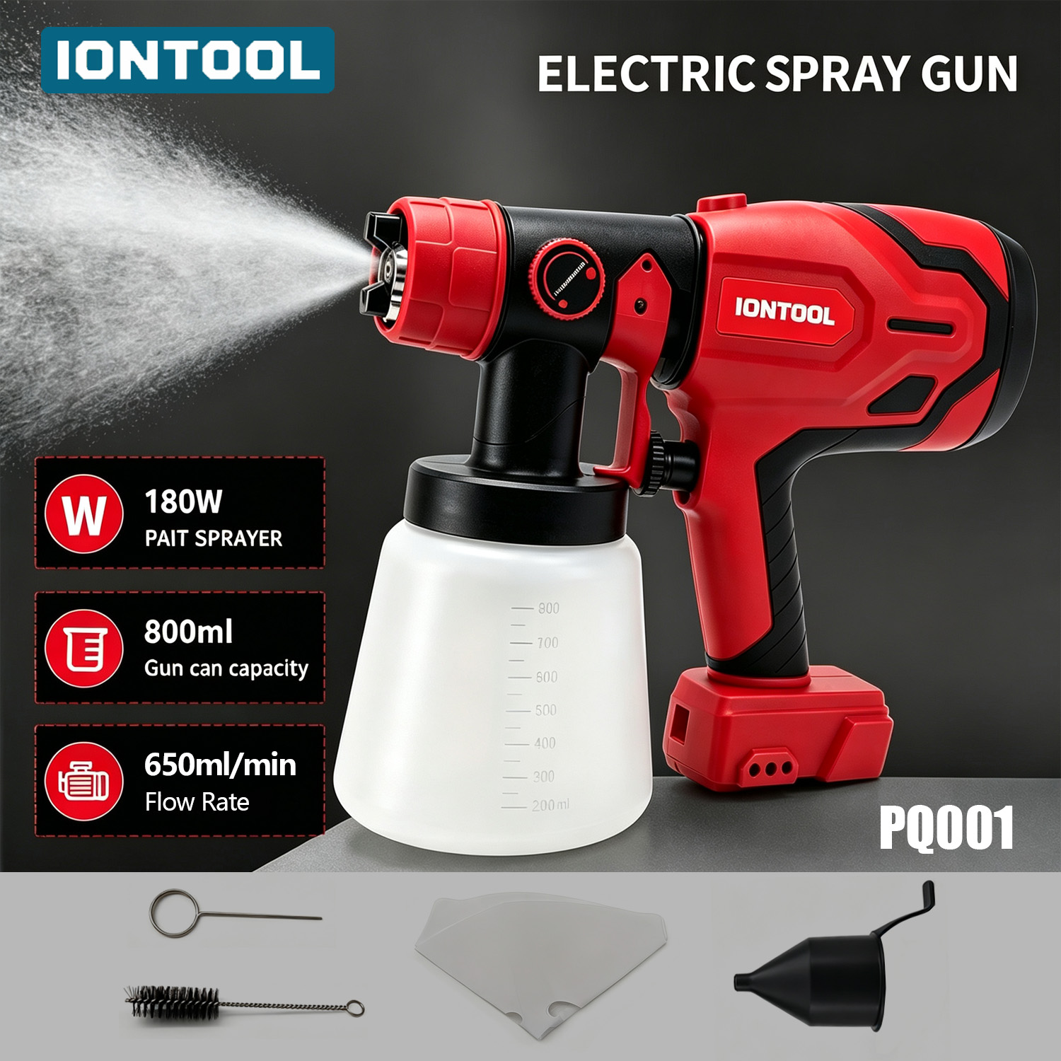 Workshop Electric Tools - مسدس رش IONTOOL 800 مل 180