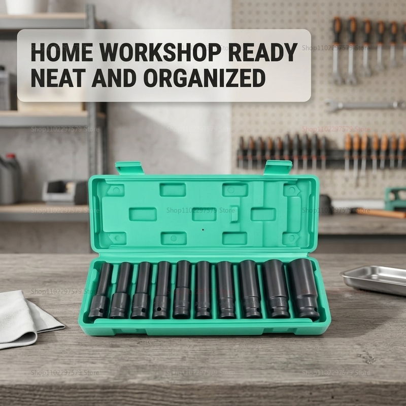 Workshop Electric Tools - طقم مفاتيح ربط 10 قطع 8-24