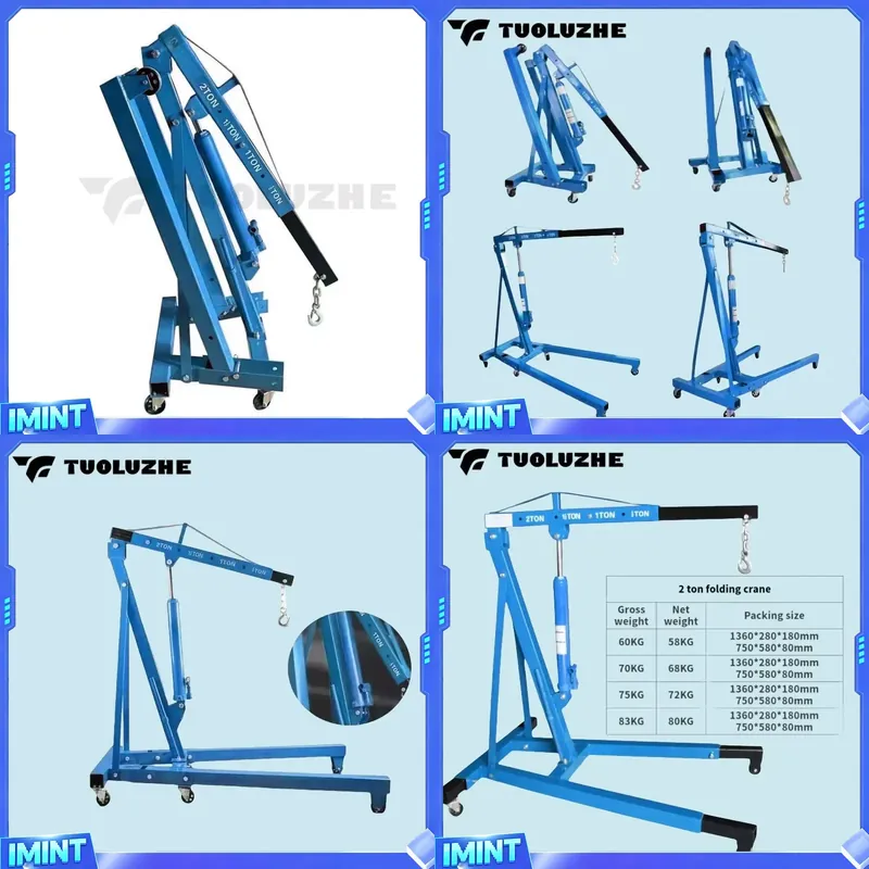 Workshop Tools And Equipment - رافعة هيدروليكية قابلة للطي بسعة 2