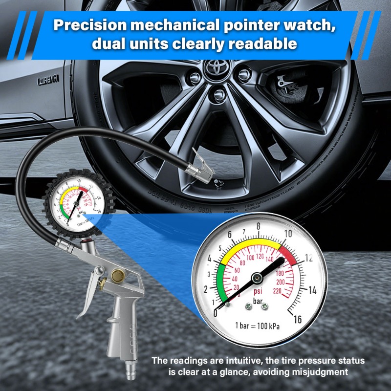 جهاز قياس ضغط الإطارات للسيارا - مراجعة Workshop Tools Automotive وسعره