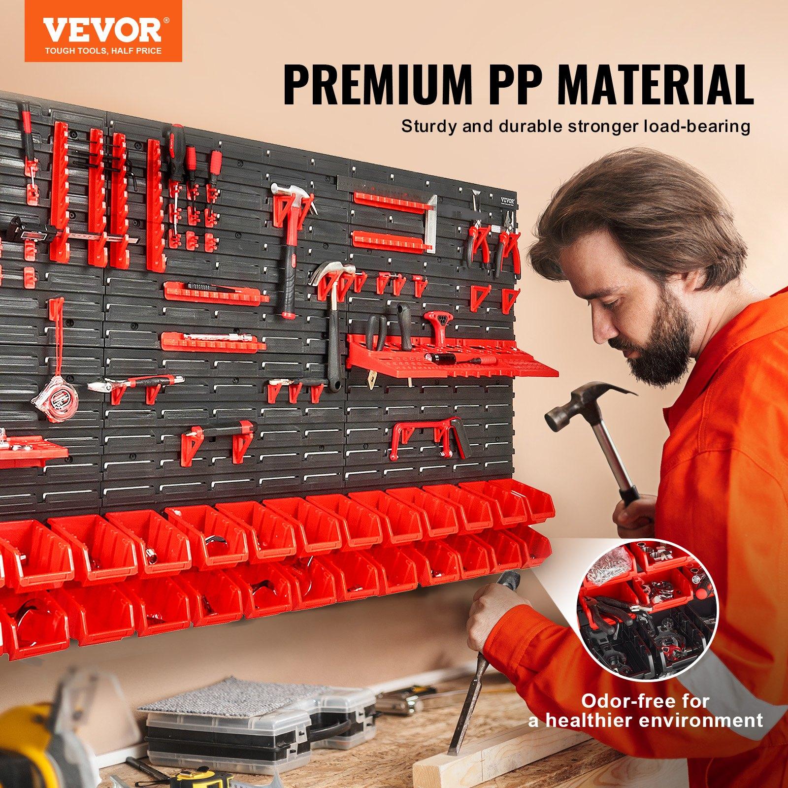 منظم أدوات بلاستيكي مثبت على ا - مراجعة Tools For Garage Workshop وسعره