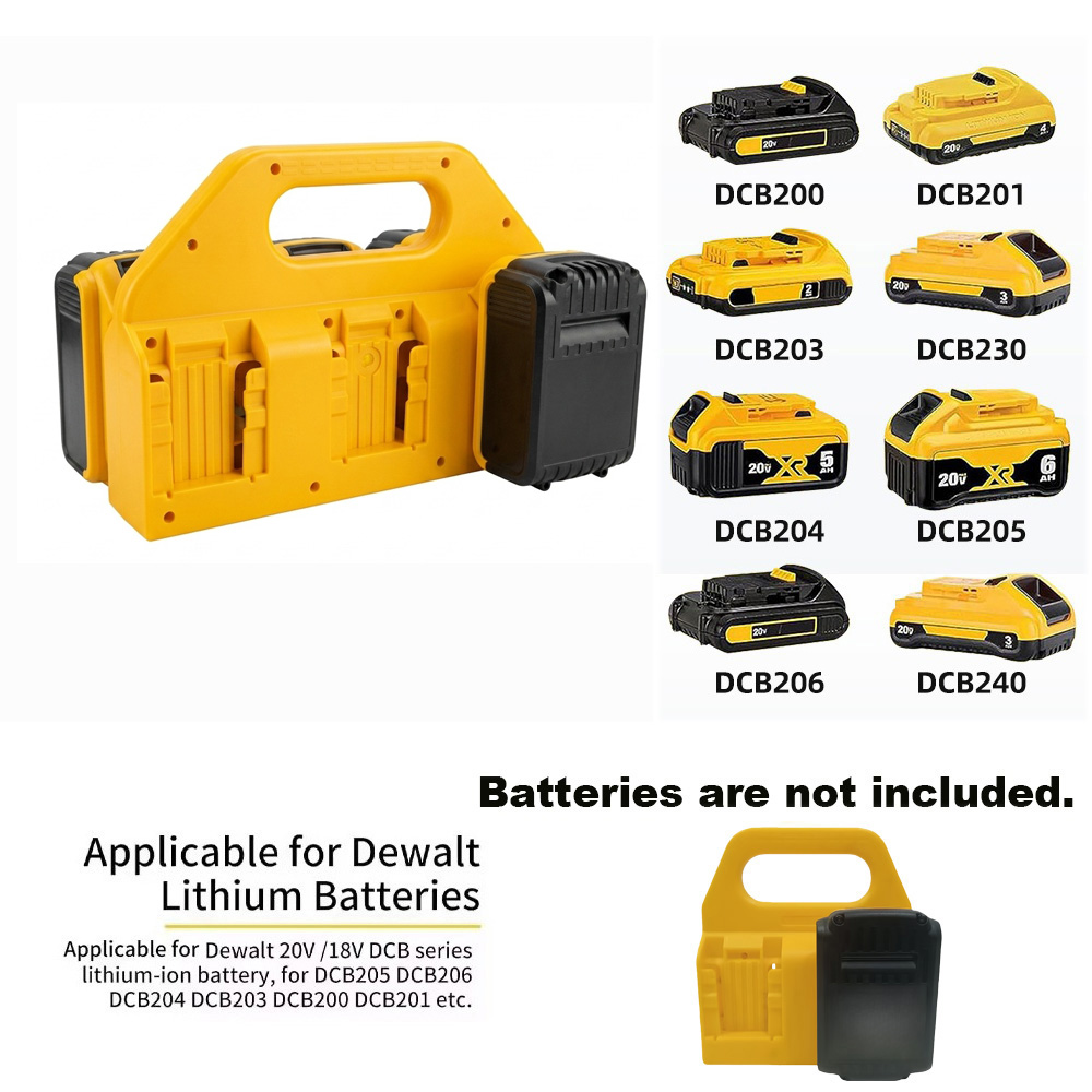 حامل تخزين بطارية ديوالت 18 فو - مراجعة Workshop Electric Tools وسعره