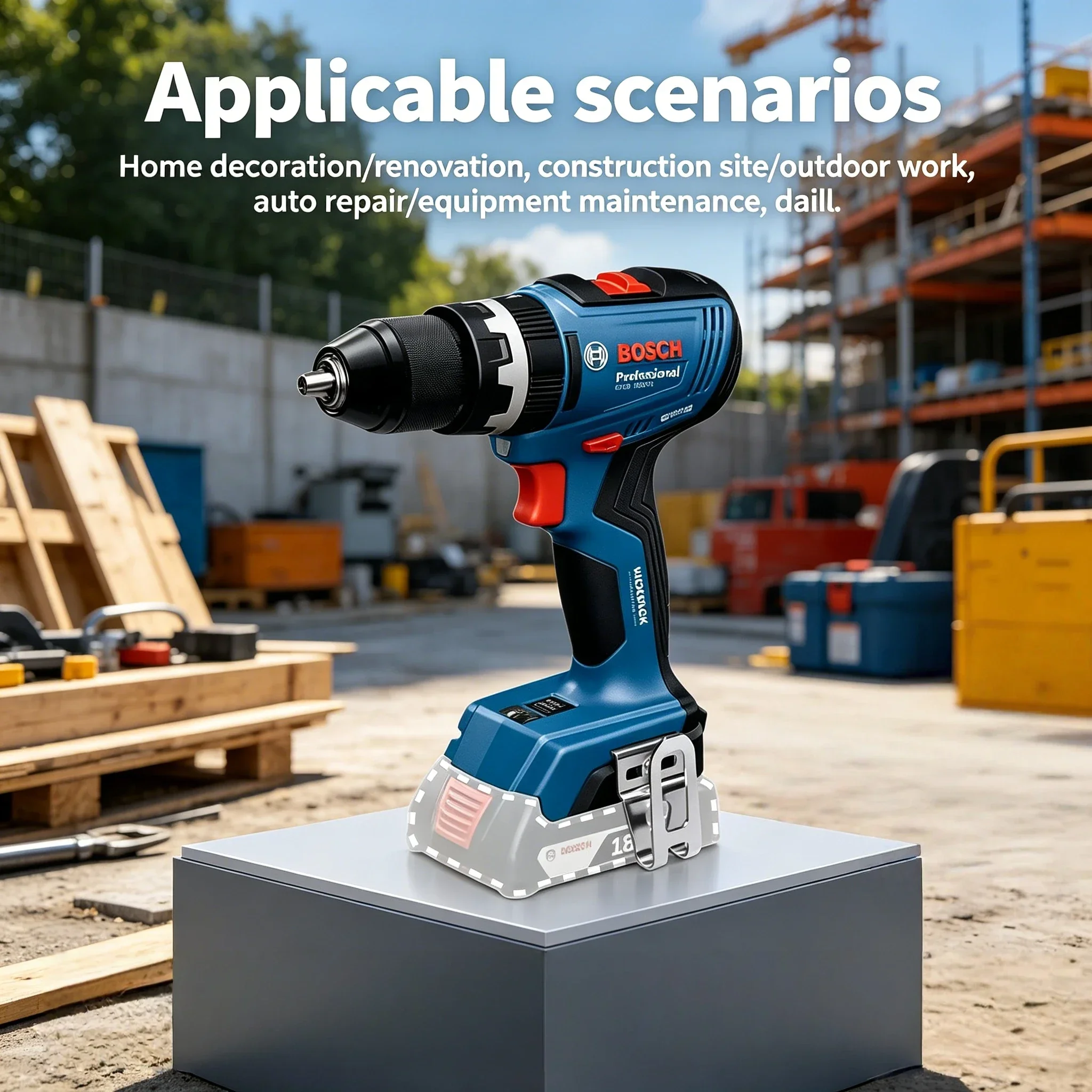 بوش GSB 18V-65 بروفيشنال، طقم  - مراجعة Bosch Drill Gsb 18V وسعره