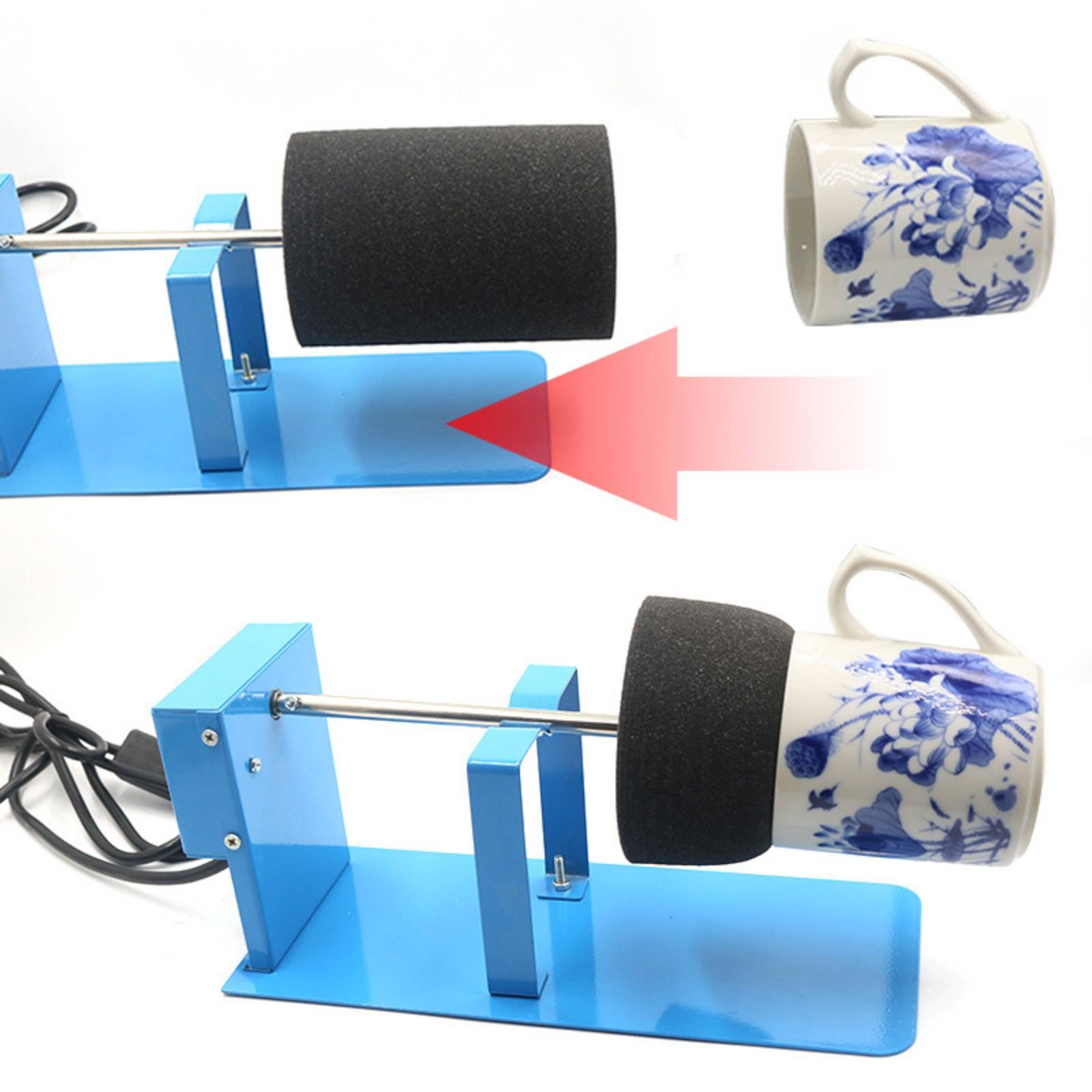 جهاز دوار للأكواب مع أسطوانة إ - مراجعة Workshop Electric Tools وسعره